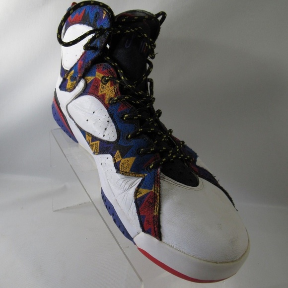 Nike Air Jordan VII 7 Sz 12 White Sport C2A B11 main image 8